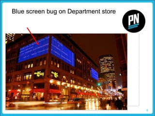 8
Blue screen bug on Department store
 