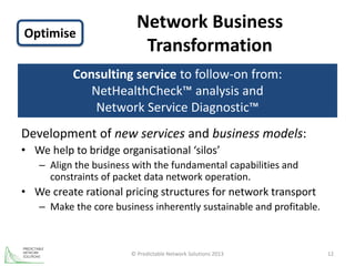 Network Cost and Performance Transformation Services | PDF