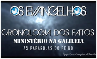 PNT 018 Os Evangelhos -As Parábolas do Reino 1ªParte