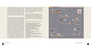 147 
La influencia de las Agencias 
¿qué efecto multiplicador provoca? ¿qué raíces im-planta 
en el tejido de la economía local? ¿qué capa-cidades 
tendrá para ramificarse y hacer surgir nue-vas 
empresas? ¿qué tipo de ocupación y qué nuevas 
competencias genera? Las empresas apoyadas por 
la Agencia son las que tienen un impacto económi-co 
mayor, las que están en condiciones de activar 
un ciclo virtuoso basado en el desarrollo de recur-sos 
locales, también denominado cadena de valo-res. 
Introducir el ciclo virtuoso de las potencialidades 
locales, significa estimular las cadenas productivas 
que se basan en los recursos existentes en el territo-rio. 
Estas cadenas productivas son capaces de in-ducir, 
en efecto, un complejo de actividades econó-micas 
articuladas entre sí: transformación indus-trial, 
organización del suministro de insumos, pro-ducción 
de materias primas, producción de mate-riales, 
producción de embalajes, conservación, co-mercialización, 
transporte, suministro de servicios 
de apoyo y de mantenimiento. Las Agencias reali-zan 
una acción sistemática para activar estas cade-nas 
productivas, utilizando todos los instrumentos 
de que dispone. Pueden promover la diversifica-ción 
productiva, la agroindustria, los consorcios de 
empresa, la construcción en el territorio de una vas-ta 
gama de servicios indispensables como los co-merciales, 
financieros, de transporte y de conserva-ción 
de productos agrícolas. También pueden faci-litar 
la construcción de infraestructuras producti-vas, 
en colaboración con otros organismos o cana-lizando 
iniciativas de inversión pública. Para reali-zar 
estas actividades las Agencias orientan a los em-presarios 
hacia los productos que ofrecen mayores 
posibilidades de éxito, reservan líneas de financia-miento 
apropiadas a cadenas productivas específi-cas, 
promueven la organización de productores 
para lograr economías de escala y suministran asis-tencia 
técnica. Cuadro 5 
El cuadro ilustra las posibles interrelaciones de una 
producción típica como la de hortalizas y frutas, y 
da una idea general de cómo se inicia una cadena de 
valores y del impacto económico que puede generar. 
Todas las Agencias se mueven con esta óptica y ya 
han empezado a producir resultados muy significa-tivos. 
Los indicadores de medida del impacto económico 
son: 
• el número de nuevas empresas generadas 
• la cantidad de créditos erogados 
• la tasa de desarrollo de las empresas asistidas 
• el número de empresas existentes asistidas 
• el número de estudios y análisis sobre la 
economía local efectuados 
• el número de proyectos territoriales o 
sectoriales ejecutados y el número de 
beneficiarios 
• el número de proyectos destinados a la 
protección ambiental 
• el número de socios locales, nacionales e 
internacionales comprometidos en actividades 
de la Agencia. 
• datos indicadores de la reducción de la 
migración estacional de la mano de obra desde 
el territorio. 
La influencia de las Agencias 
146 
5 LA CADENA DEL VALOR 
 