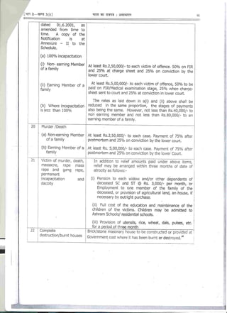 POA 3a Relief norms notification 2011