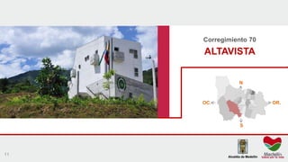 Corregimiento 70
ALTAVISTA
N
S
OC. OR.
11
 