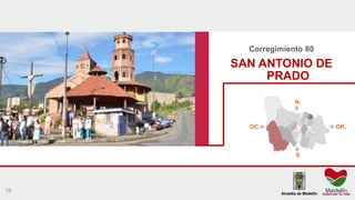 Corregimiento 80
SAN ANTONIO DE
PRADO
N
S
OC. OR.
15
 