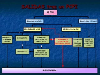 SALIDAS tras un PCPI 