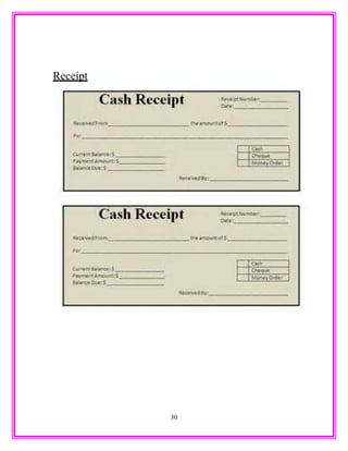 Receipt
30
 