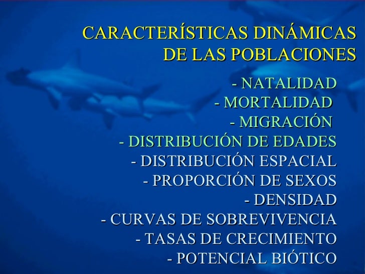 Dinámica Poblacional