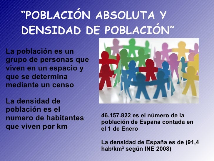Poblacion Española