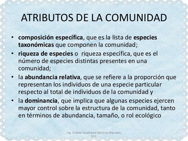 Poblacion y comunidad