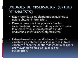 CARACTERISTICAS GENERALESCriterios de inclusión.- En los estudios de casos y controles, los criterios de inclusión atienden a las características que deben estar presentes para considerar que una unidad sea parte de la Población de casos y/o controles. En estudios experimentales se debe definir si se trata de voluntarios o participantes de programas rutinarios; y detallar las características de grupo Étnico, edad, sexo, educación, nivel socioeconómico, etc.