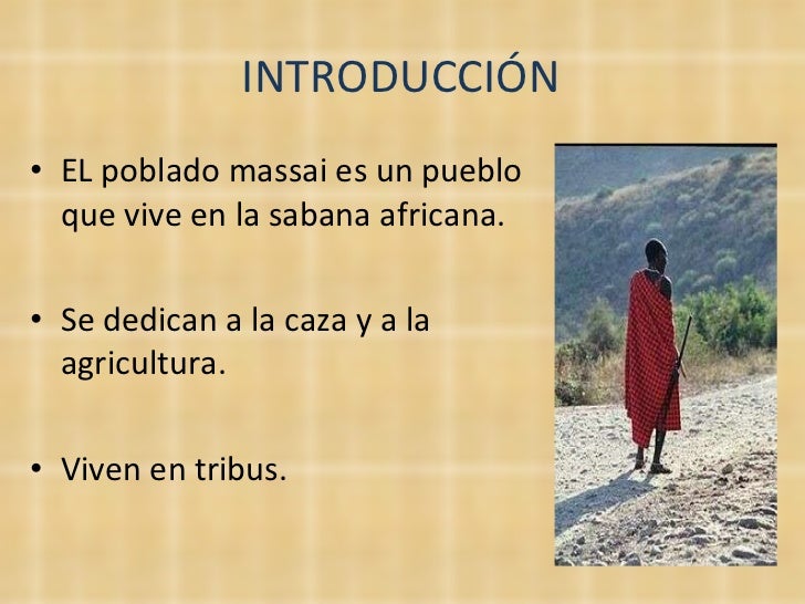 Poblado masai Poblado masai