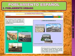 EL   POBLAMIENTO   LA CIUDAD 