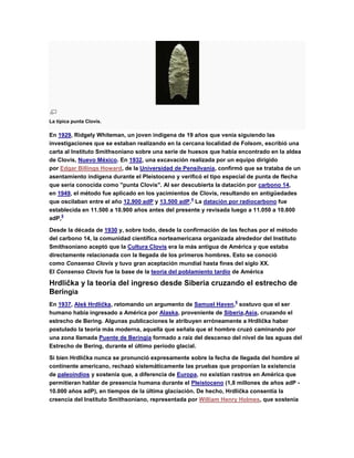 Poblamiento de américa | DOCX