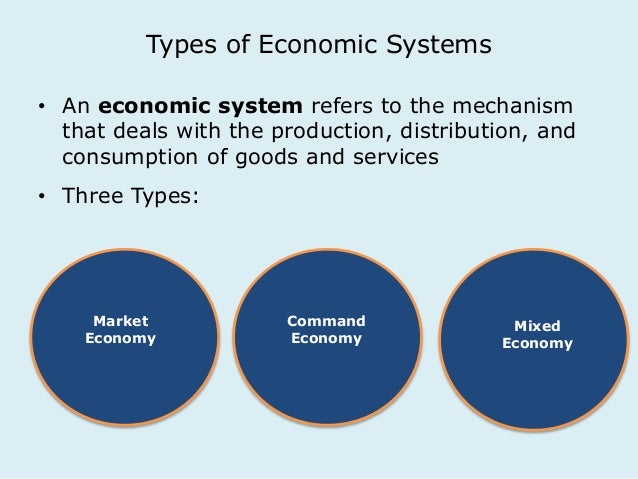 what is an economic system