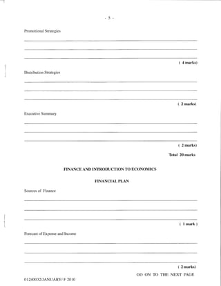 Pob paper 3 | PDF