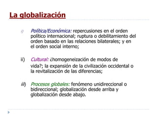 Pobreza y Globalizacion CVX Mexico