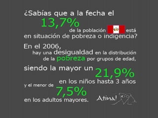 COMO SALIR DE LA POBREZA En América Latina, durante los últimos veinte años, se ha venido  incrementado el número de pobres en cantidades alarmantes. Existen  cifras que proyectan, para finales de siglo, unos 270 millones de pobres hacinados en las áreas urbanas
