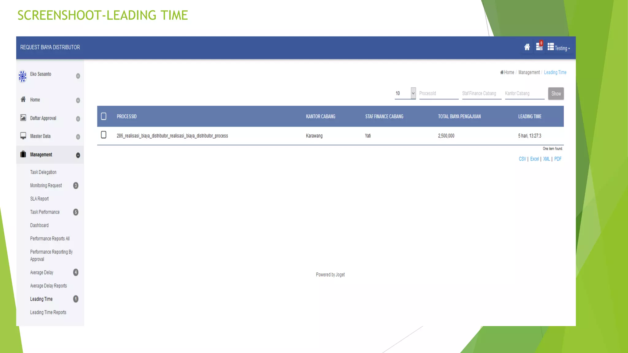 SCREENSHOOT-LEADING TIME
 