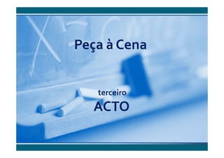 POC Educação - uma peça à cena