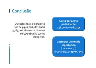 POC Educação - uma peça à cena