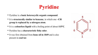 POC-III Sem-IV Unit No. 04 Heterocyclic Compounds: Pyrazole, Thiazole ...