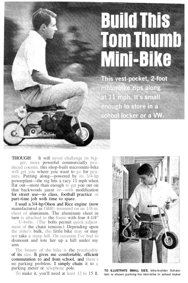 micro mini bike
