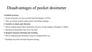 Comprehensive Overview of Pocket Dosimeters in Radiology and Industrial ...