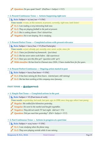 Pocket Grammar Guide.pdf Comprehensive Pocket Grammar Guide: Parts of Speech and Nouns Explained ...