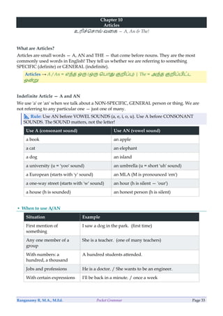 Pocket Grammar Guide.pdf Comprehensive Pocket Grammar Guide: Parts of Speech and Nouns Explained ...