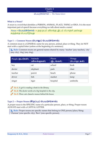 Pocket Grammar Guide.pdf Comprehensive Pocket Grammar Guide: Parts of Speech and Nouns Explained ...
