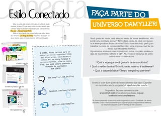 53   www.damyller.com.br   www.damyller.com.br   54
 