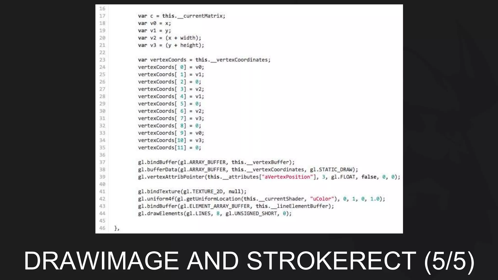 DRAWIMAGE AND STROKERECT (5/5) 
 