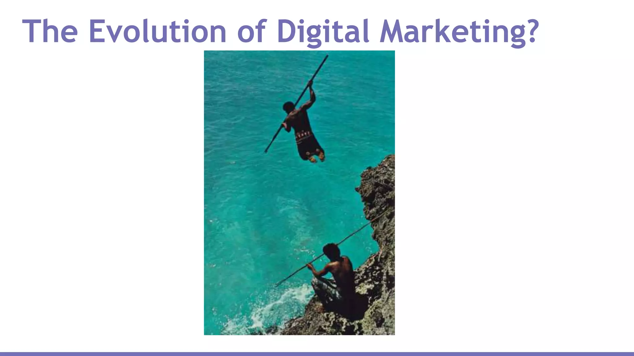 The Evolution of Digital Marketing?
 