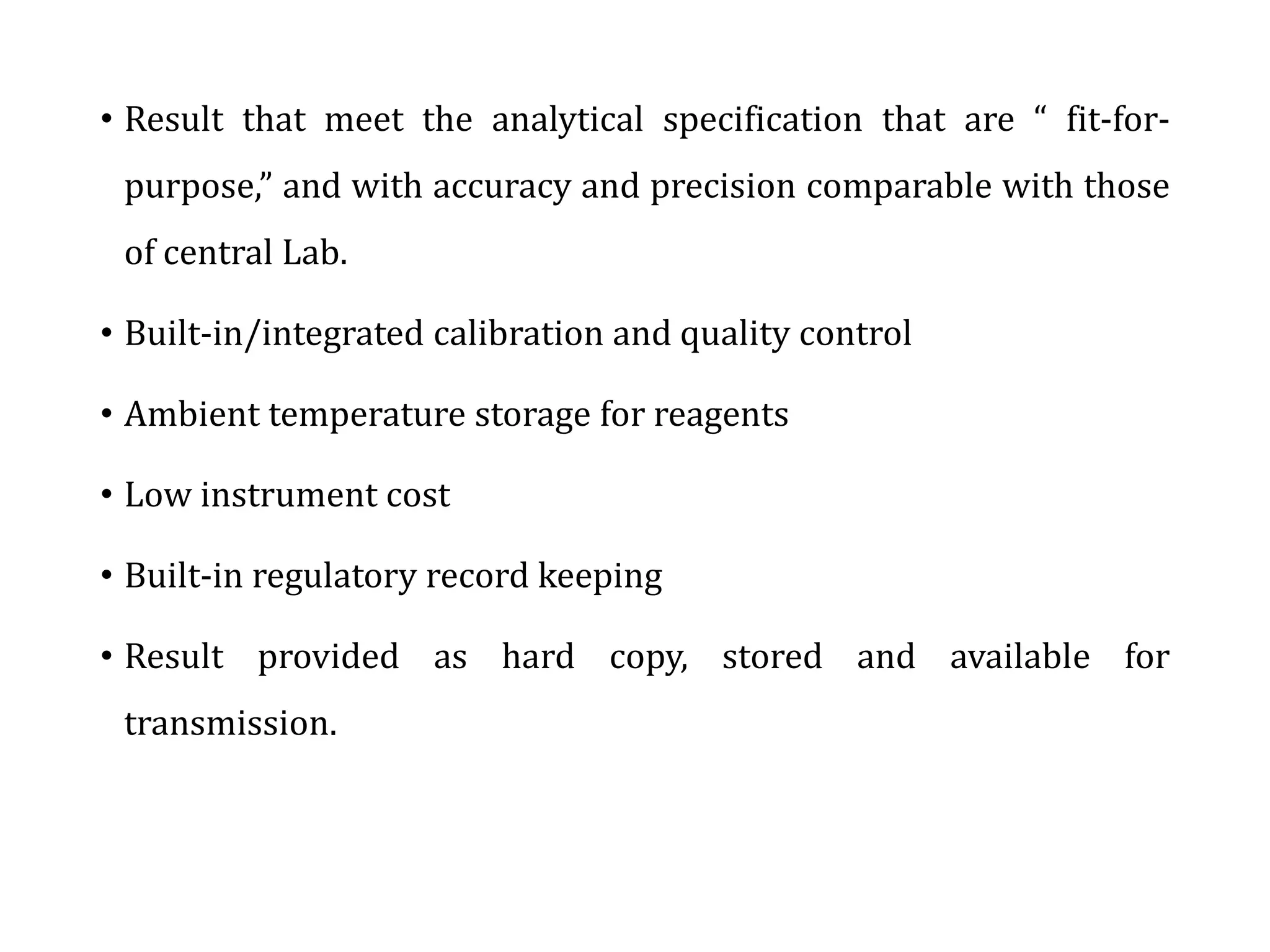 Point of care testing ( POCT) | PDF