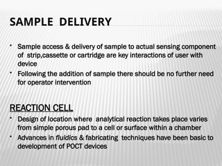 Point of care testing in clinical laboratories | PPTX
