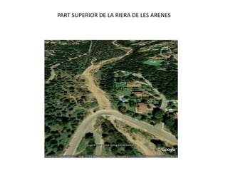 PART SUPERIOR DE LA RIERA DE LES ARENES
 
