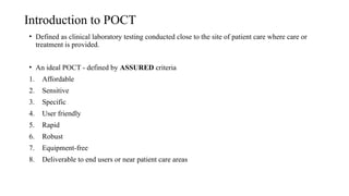 POCT in parasitology. .pptx