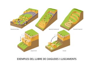 EXEMPLES DEL LLIBRE DE CAIGUDES I LLISCAMENTS
 