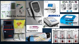 Poct Lab Testing Visual POCT PPT (poin of care testing) ahli teknik laboratorium medik | PDF