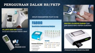 Poct Lab Testing Visual POCT PPT (poin of care testing) ahli teknik laboratorium medik | PDF