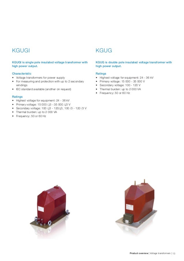 ABB Indoor Current & Voltage Transformers Instrument Transformers F…