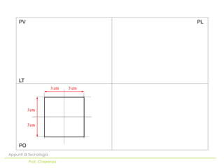 PV                     PL




     LT




     PO
Appunti di tecnologia
          Prof. Chiarenza
 