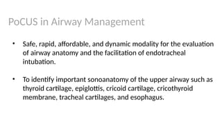 Pocus Modality Point of Care Ultrasound- Basic of USG in POCUS.pptx