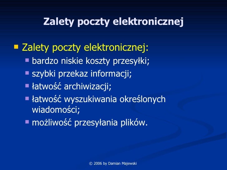 Poczta Elektroniczna