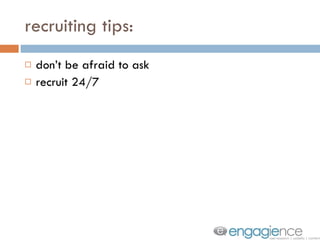 recruiting tips: don’t be afraid to ask recruit 24/7 
