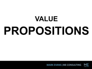 VALUE
PROPOSITIONS
 