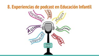 8. Experiencias de podcast en Educación Infantil
 