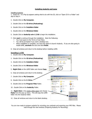 Podcasting Introduction