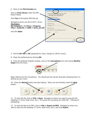 Podcasting Introduction