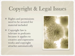 Podcasting Theory & Practice