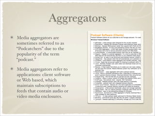 Podcasting Theory & Practice